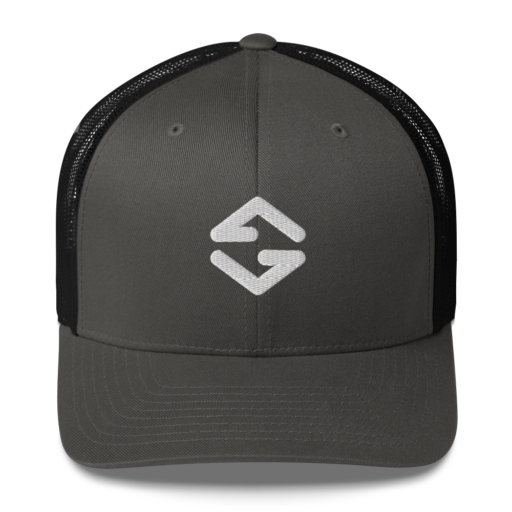 Hat – Signature Classic Trucker Style gray - black