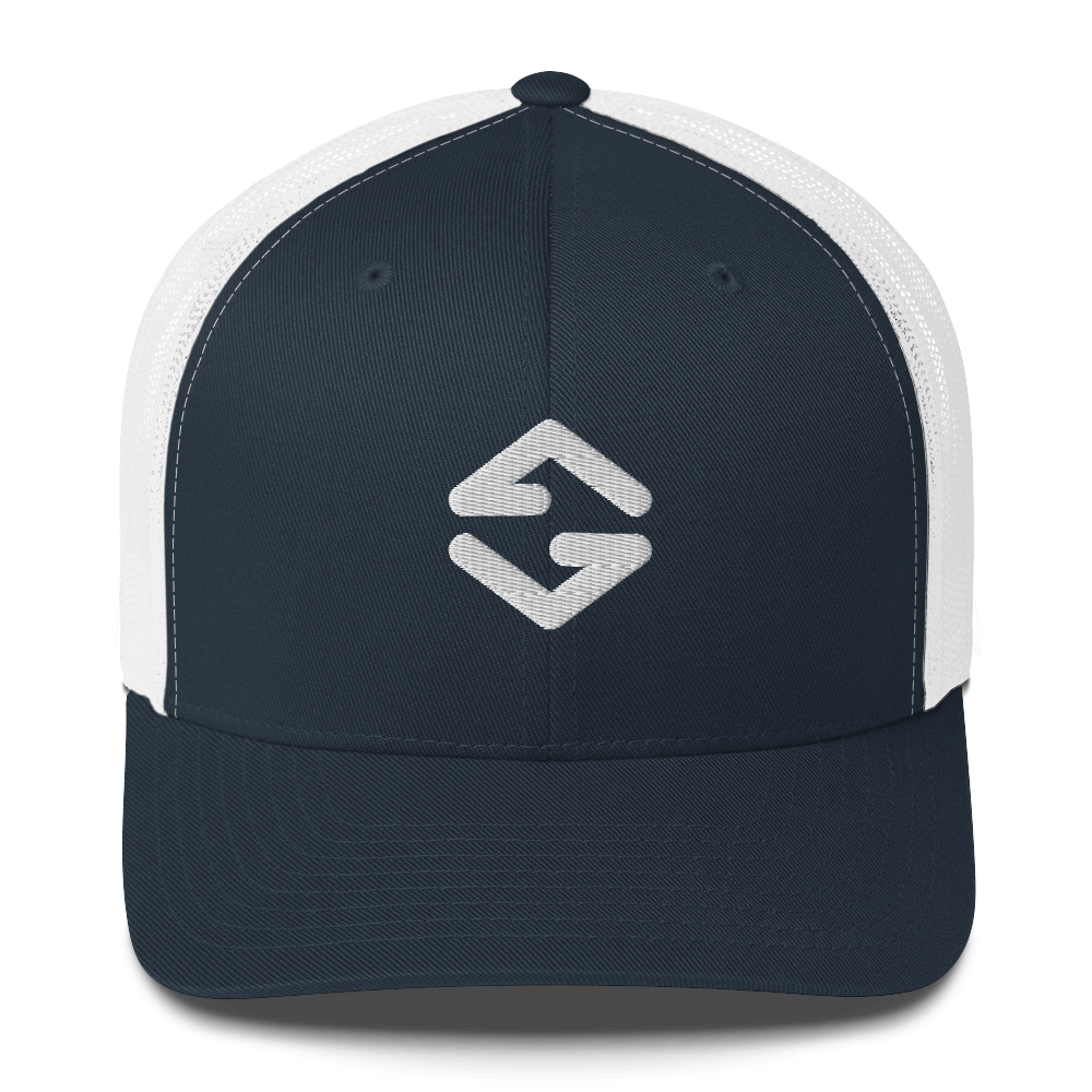 Hat – Signature Classic Trucker Style navy - white