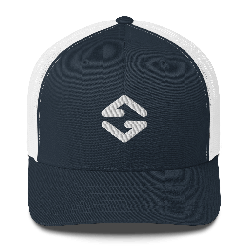 Barbwire Beach Signature trucker hat - black