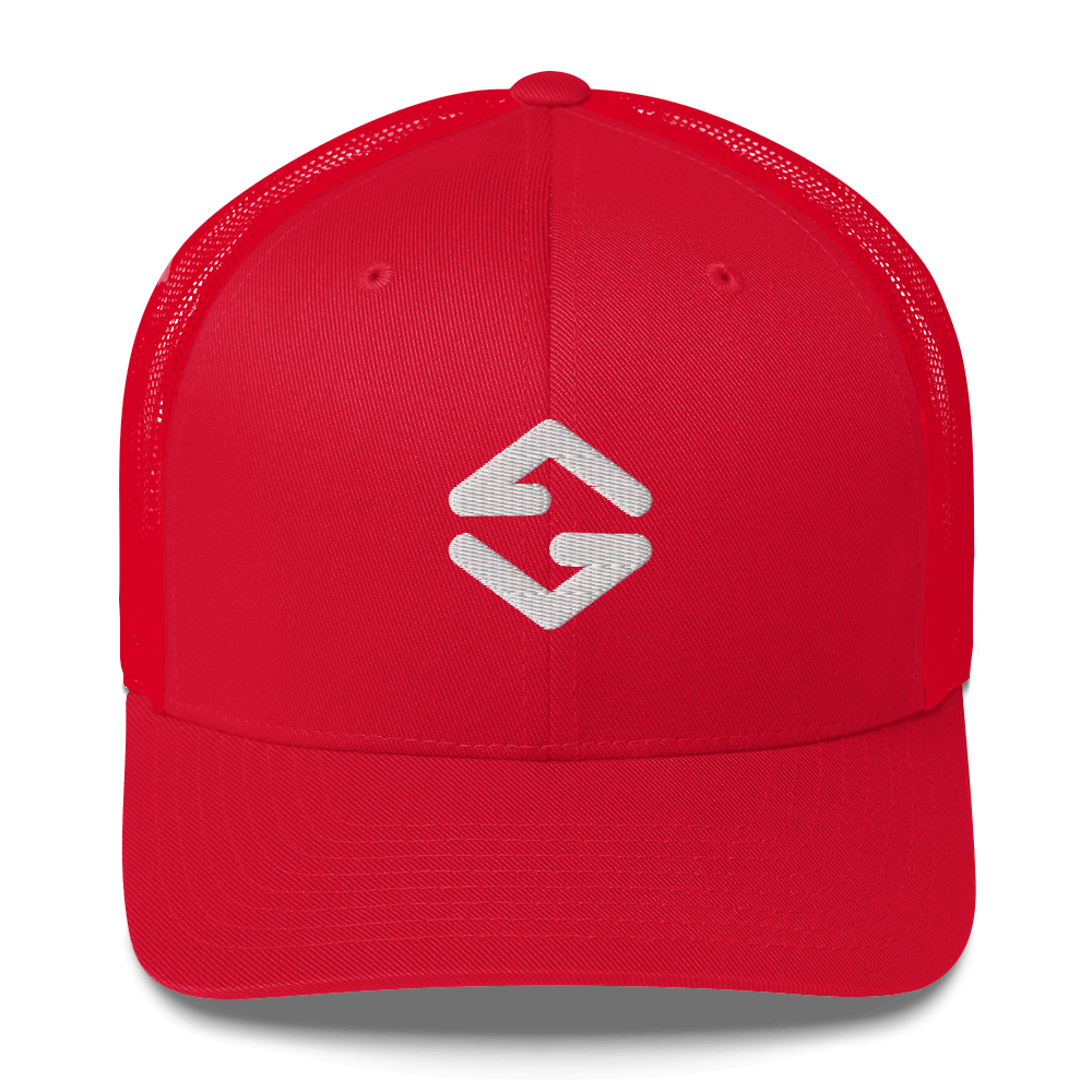Hat – Signature Classic Trucker Style red - red