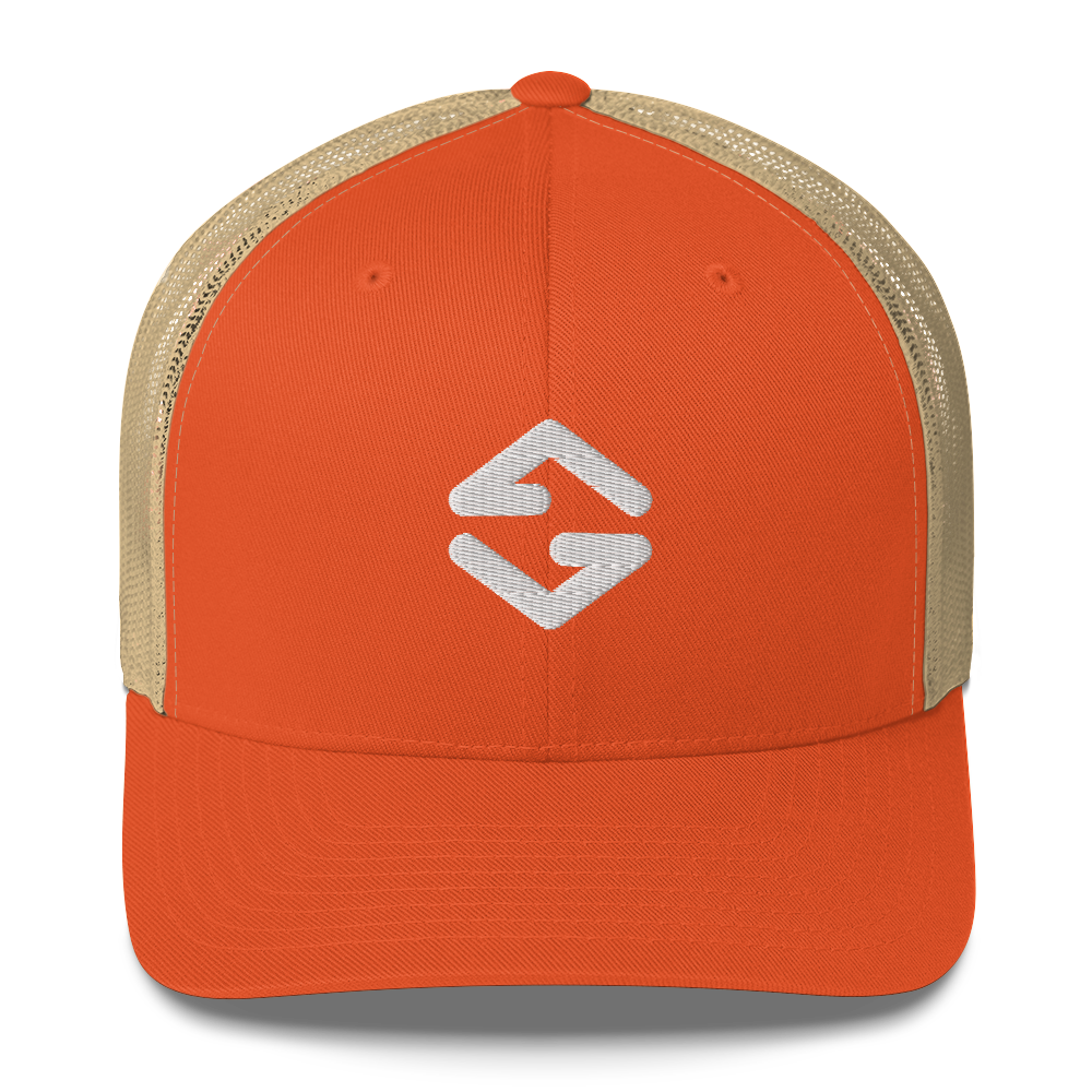 Hat – Signature Classic Trucker Style orange - tan