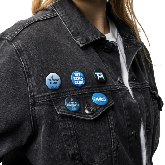 Set of 5 Button Pins