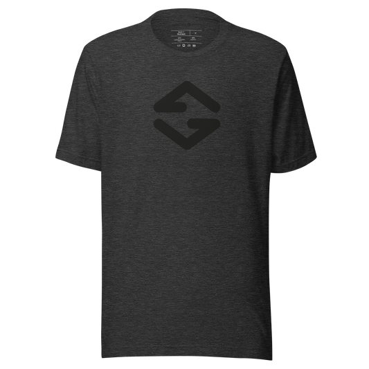 Barbwire Beach Signature Graphic tee in soft cotton with classic fit and short gray