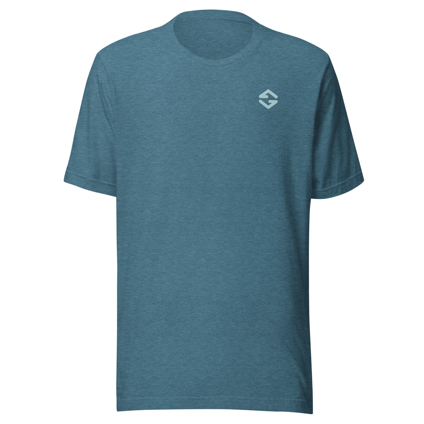 Arctic Surf Co T-Shirt in soft cotton with classic fit and short sleeves teal front