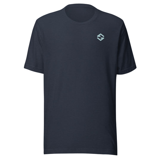 Arctic Surf Co T-Shirt in soft cotton with classic fit and short sleeves navy front