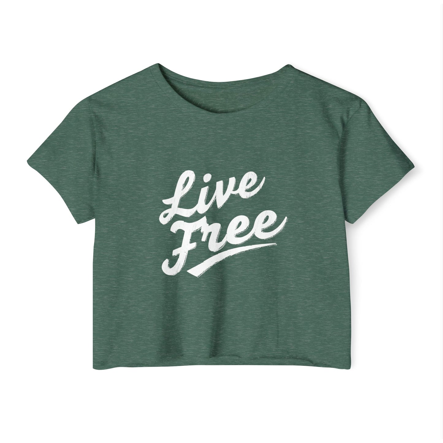 Live Free Women's Crop Top