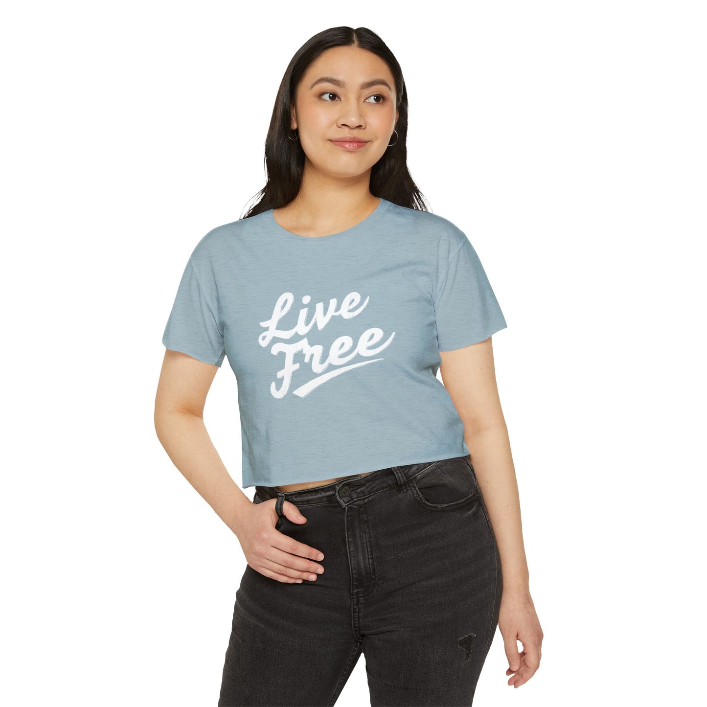 Live Free Women's Crop Top