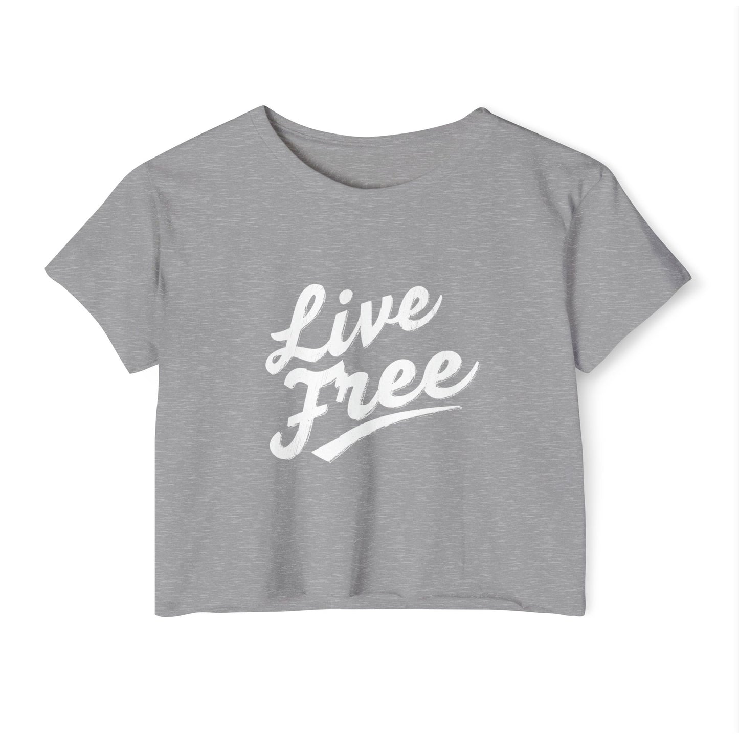 Live Free Women's Crop Top