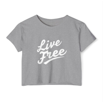 Live Free Women's Crop Top