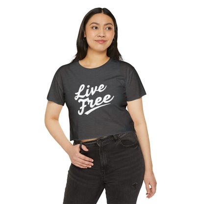 Live Free Women's Crop Top