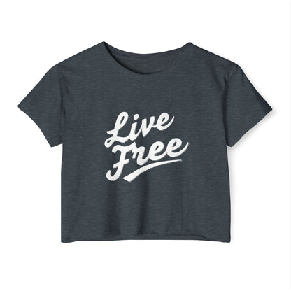 Live Free Women's Crop Top