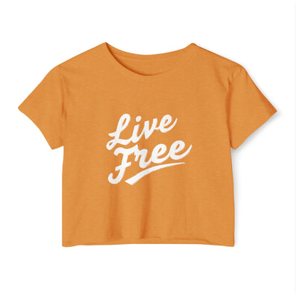 Live Free Women's Crop Top