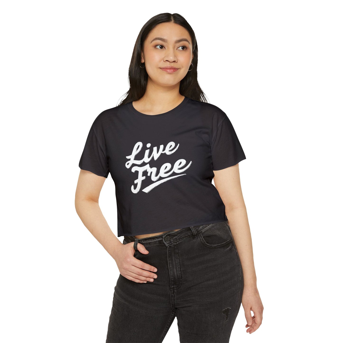 Live Free Women's Crop Top