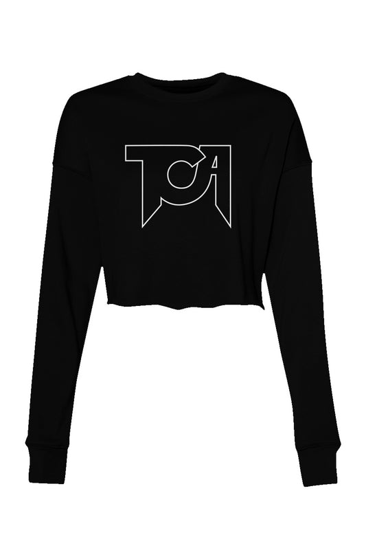 TCA Outline Crop Crew Fleece
