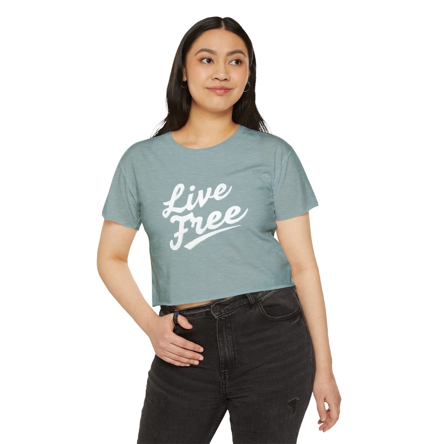 Live Free Women's Crop Top