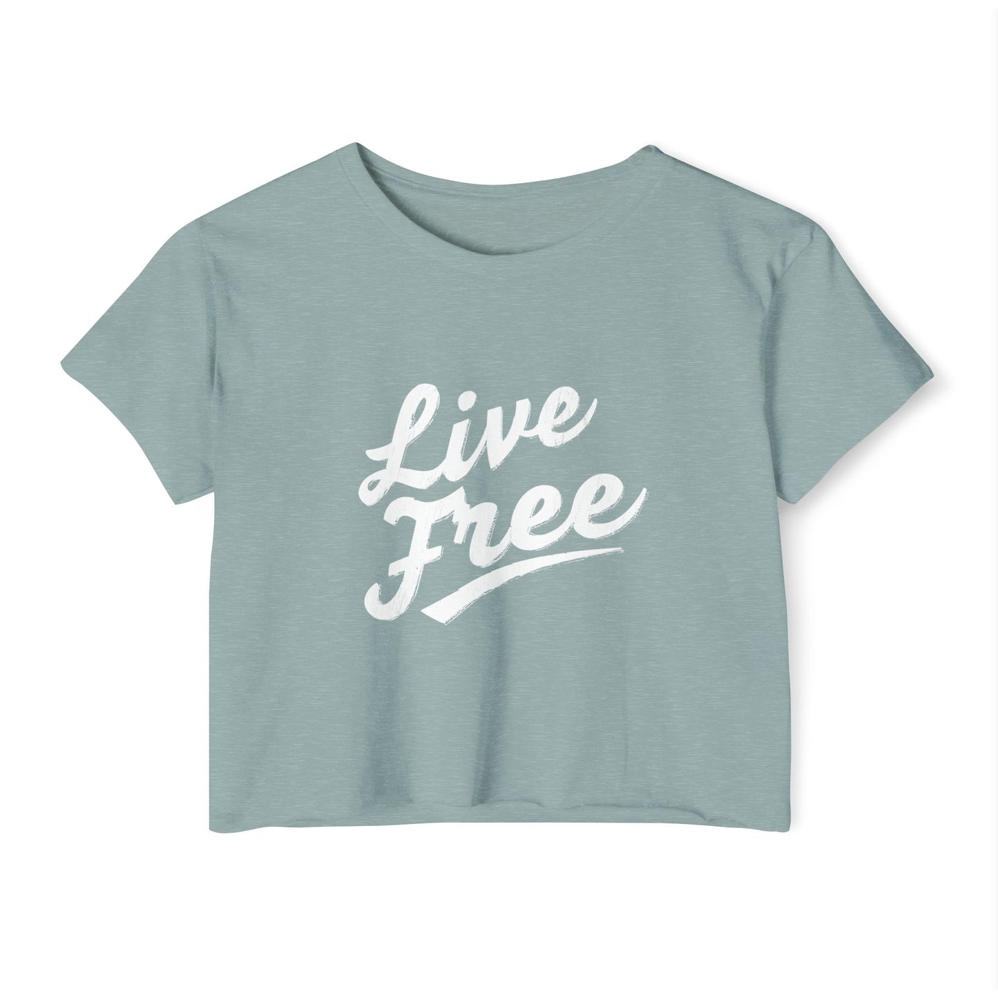 Live Free Women's Crop Top