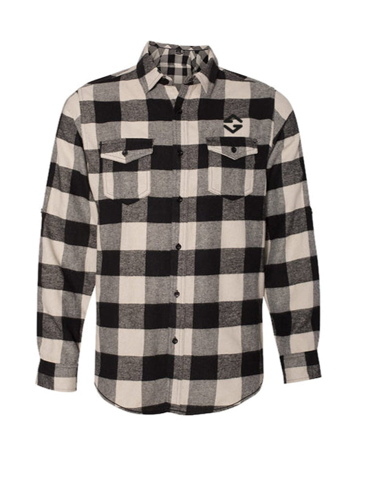 Long-Sleeve-Flannel-Ecru-And-Black