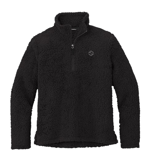 Cozy 1/4 Zip Fleece Black